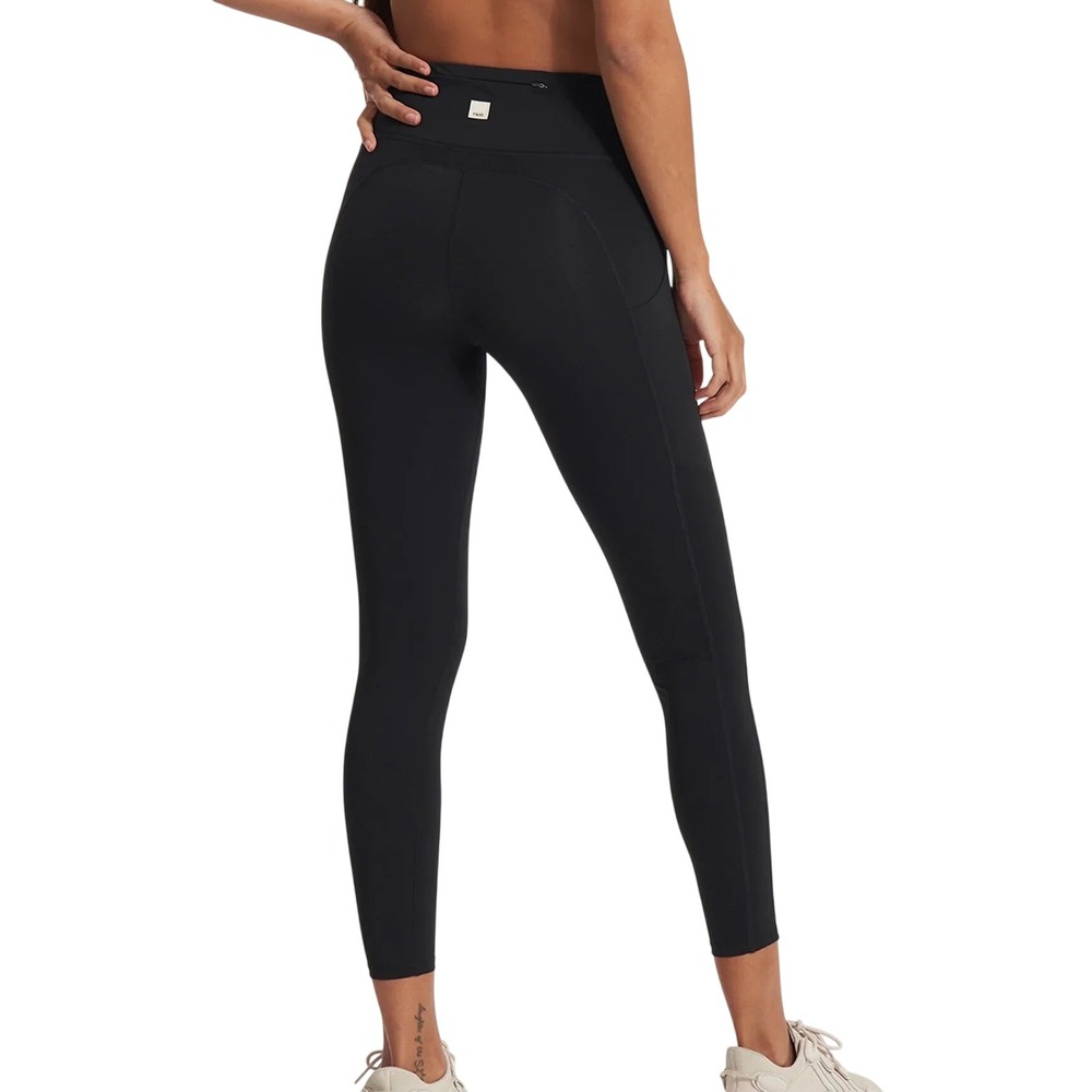 VUORI Women's Stride Pocket Leggings, Black, Size XS